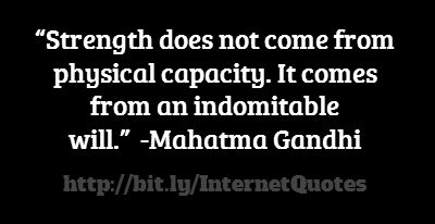 Mahatma Ghandi Quote