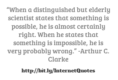 Arthur Clark Quote