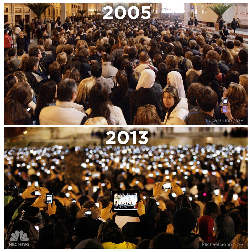 St Peters Square 2005-2013 Mobile Phones